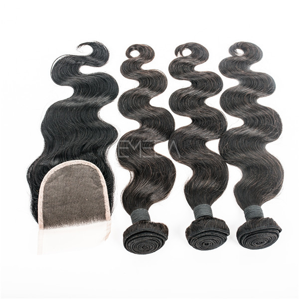 Brazilian Human Hair Bundles Body Wave 3 Bundles Weave Hair Extensions  for Women YL332